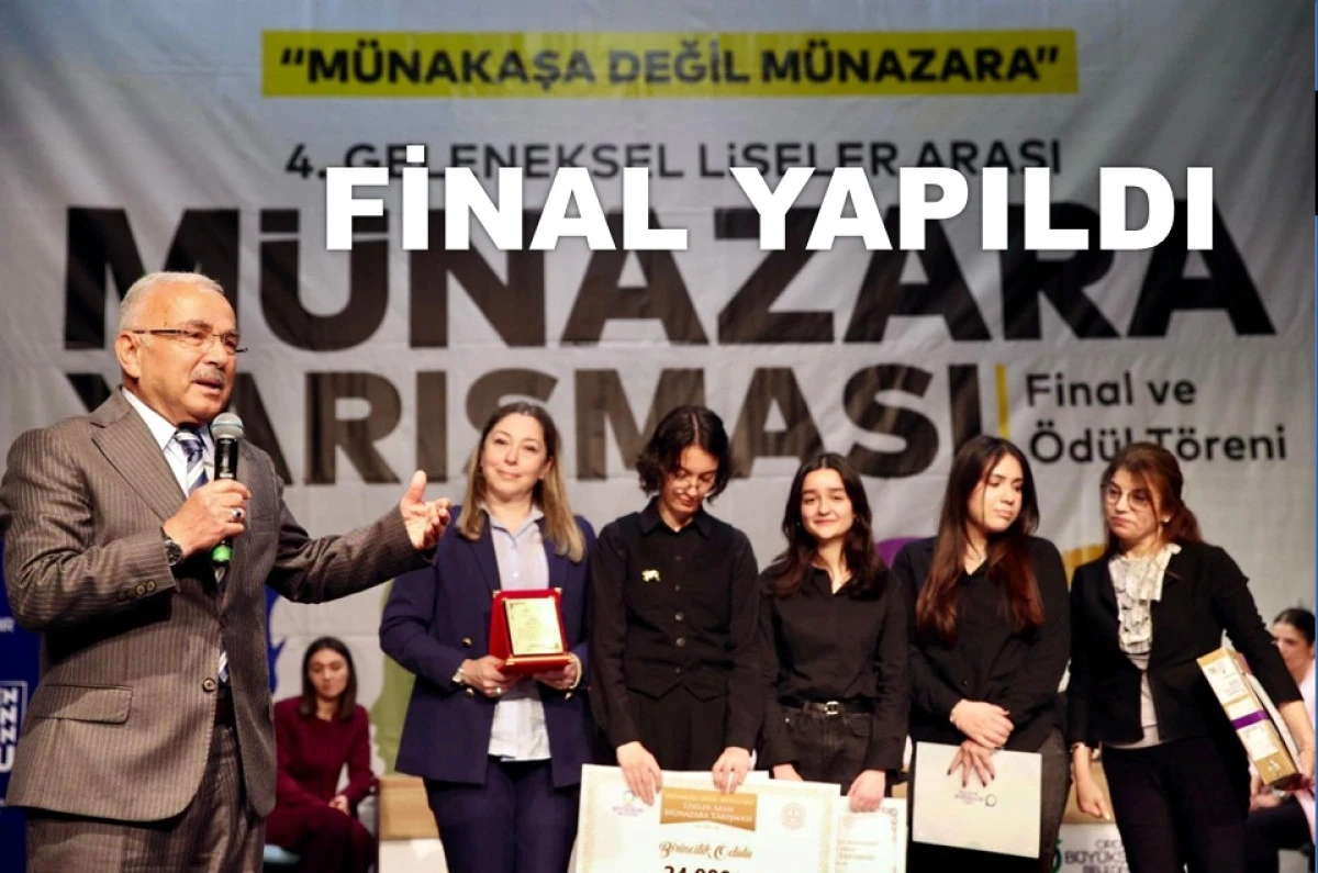 MÜNAZARA YARIŞMASININ ŞAMPİYONU ORDU FEN LİSESİ