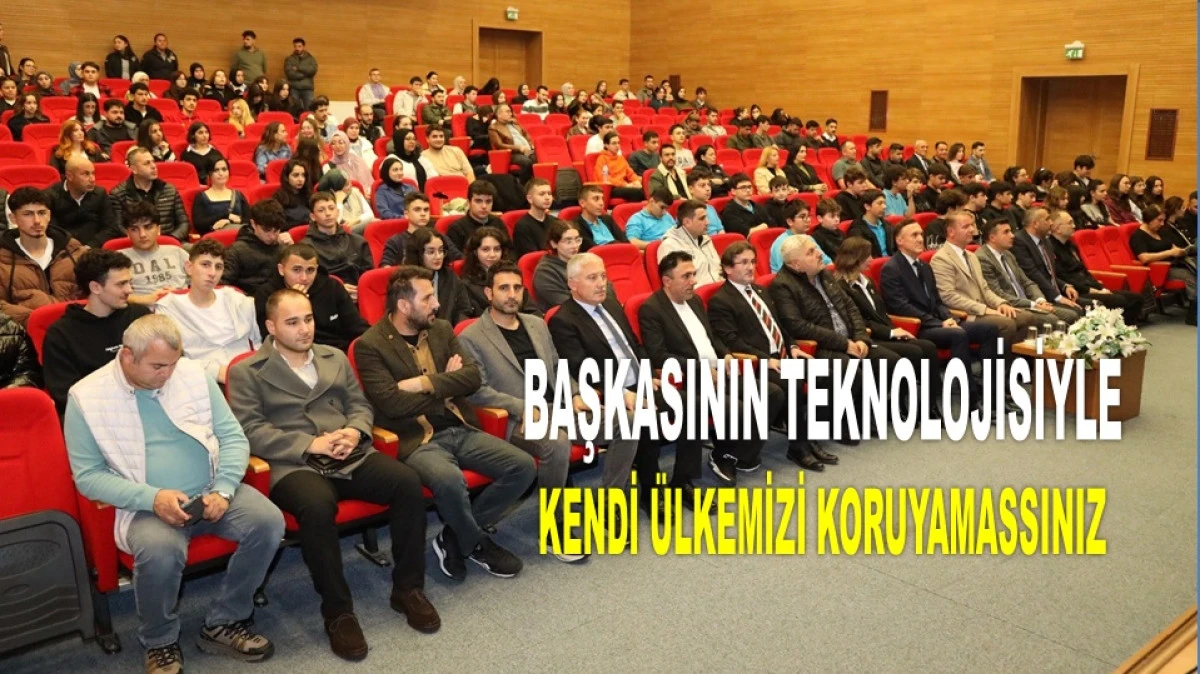 ODÜ’DE YERLİ SAVUNMA SANAYİ VE TEKNOLOJİ KONUŞULDU