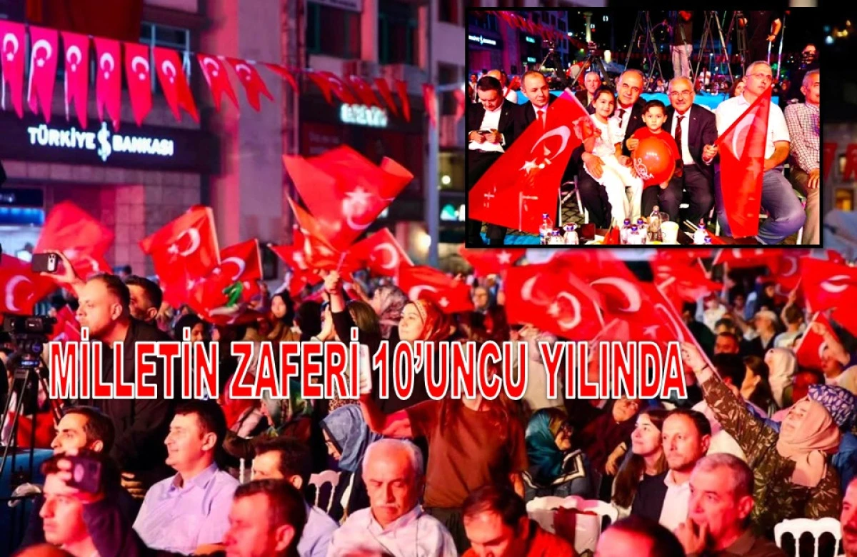 Ordu 15 Temmuz'da Meydanlarda Yine Tek Y&uuml;rek Oldu