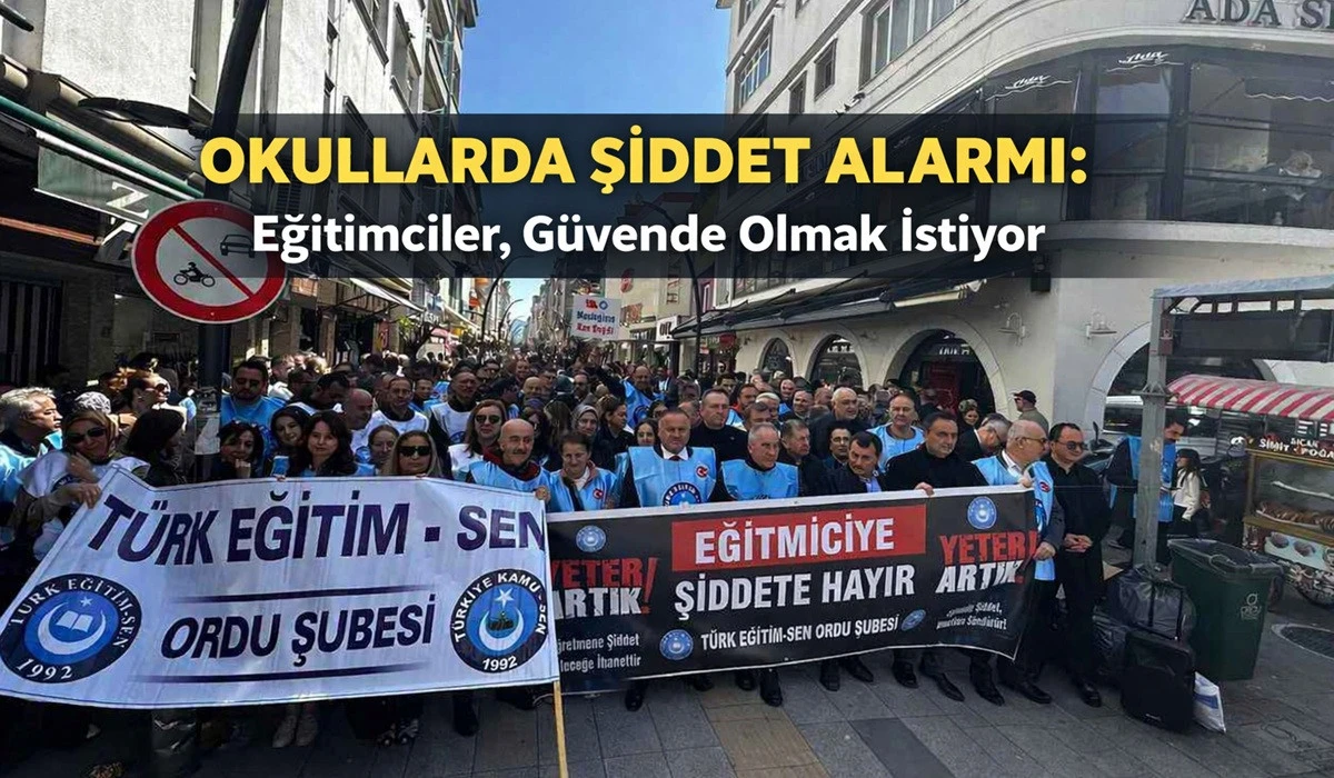 Ordu'da Eğitimcilerden Acil &Ouml;nlem &Ccedil;ağrısı 