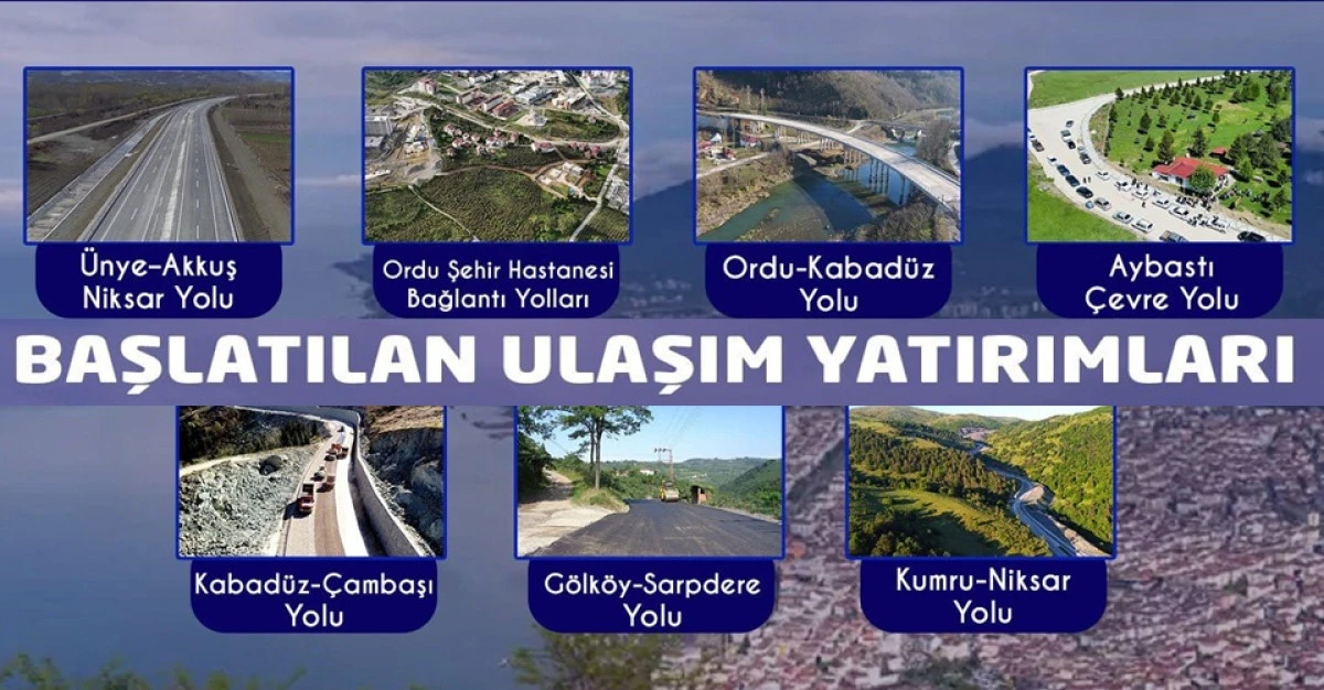 ORDU BU YOLLARI BEKLİYOR