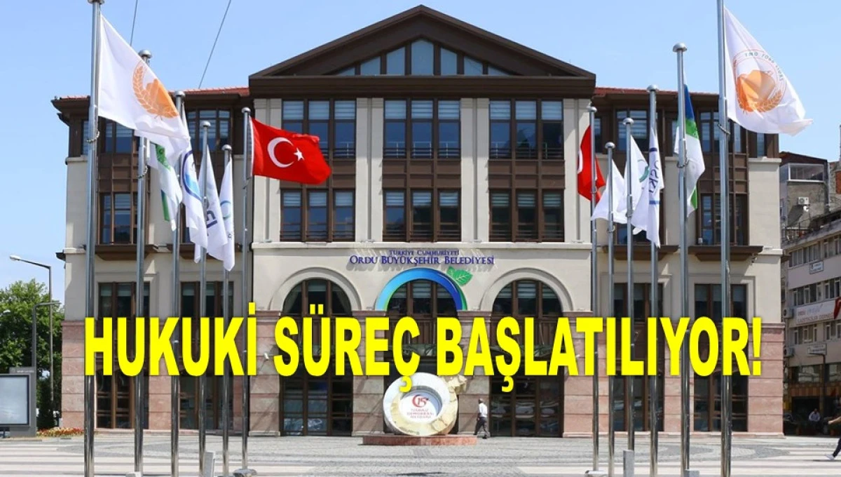 ORDU BÜYÜKŞEHİR BELEDİYESİ'NDEN ZEHİR ZEMBEREK AÇIKLAMA