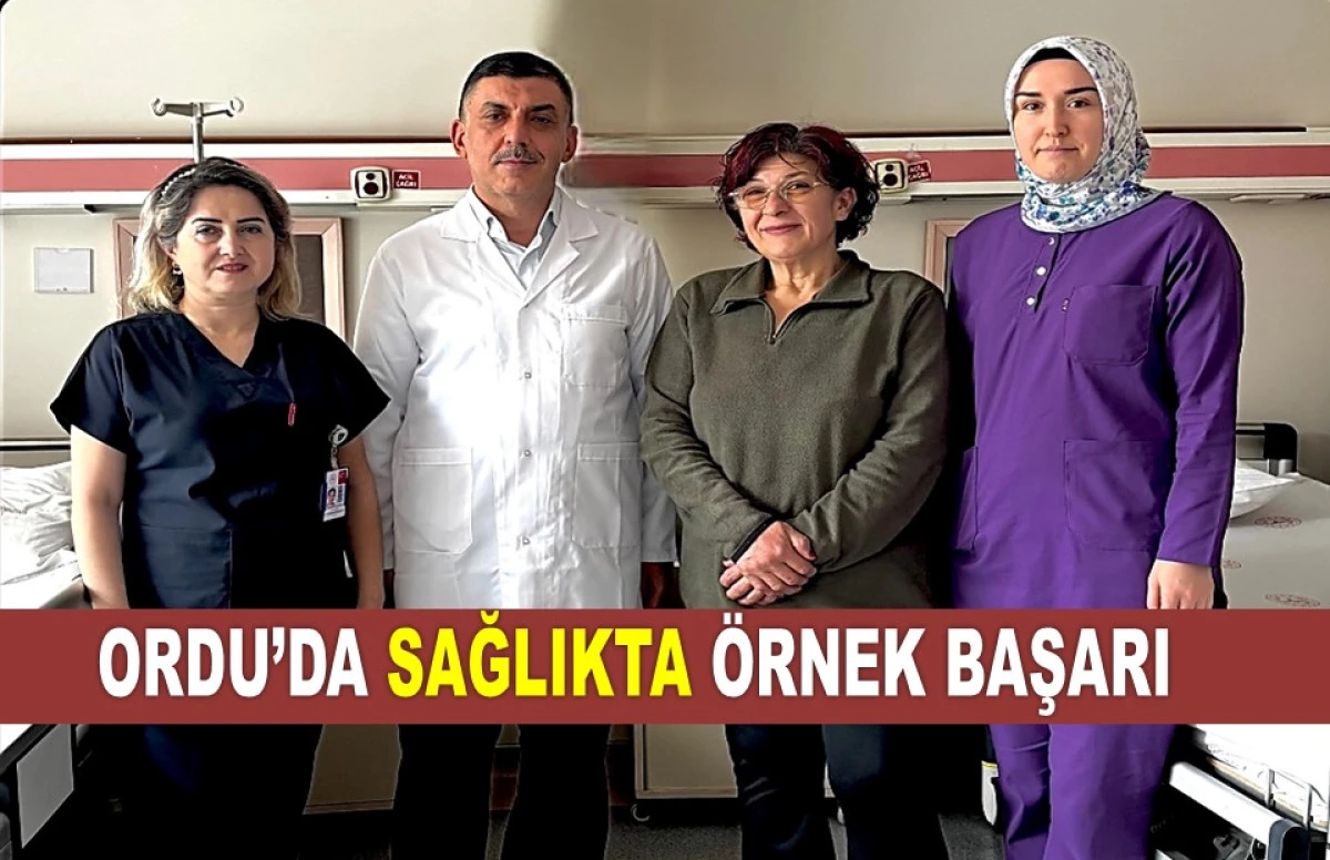 Ordu Devlet Hastanesi&rsquo;nde Başarılı G&ouml;z Operasyonu