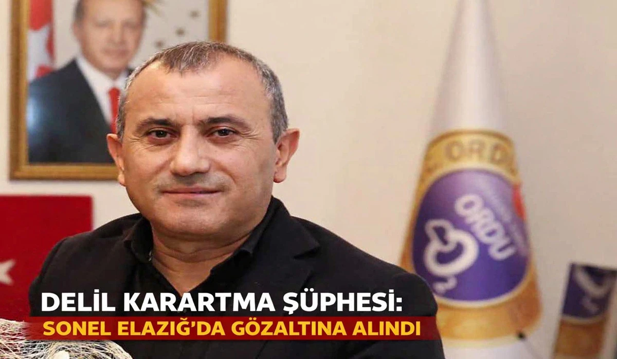 Ordu Eski Valisi Tuncay Sonel G&ouml;zaltına Alındı