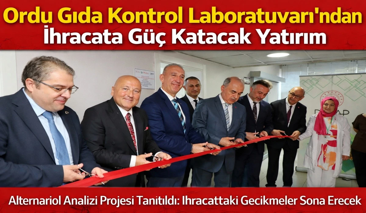 Ordu, Fındık G&uuml;venliğinde B&ouml;lgesel Merkez Olma Yolunda