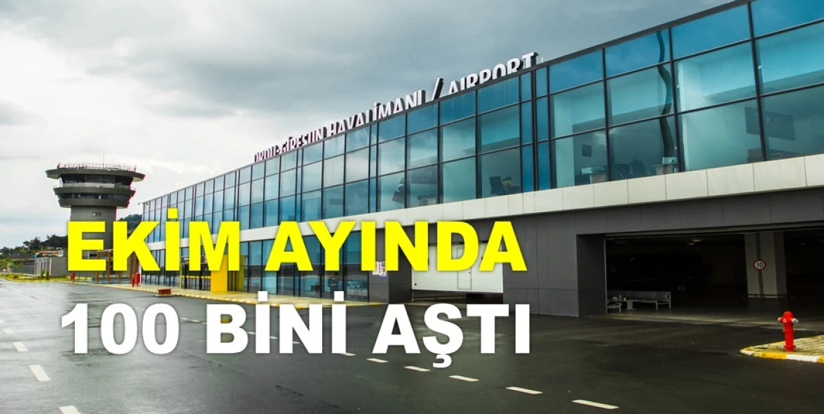 ORDU GİRESUN HAVALİMANI 1 MİLYON YOLCUYA DAYANDI