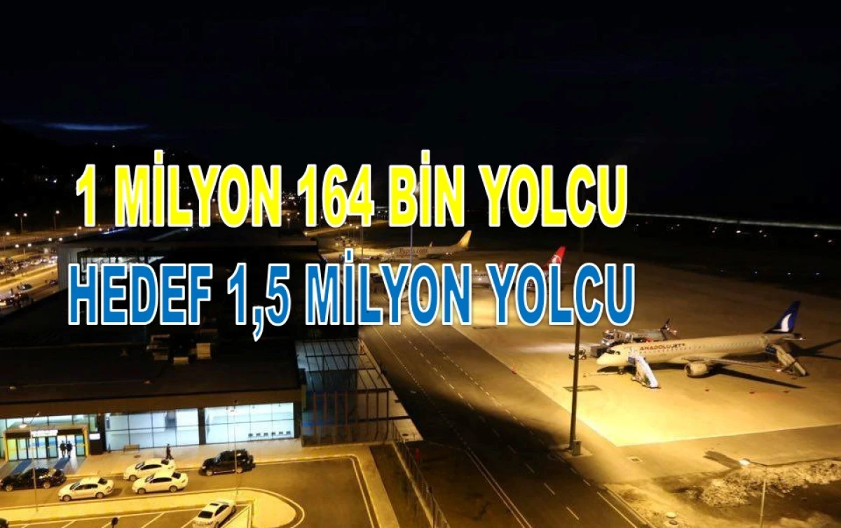 Ordu-Giresun Havalimanı 2025&rsquo;te Rekorla Kapattı