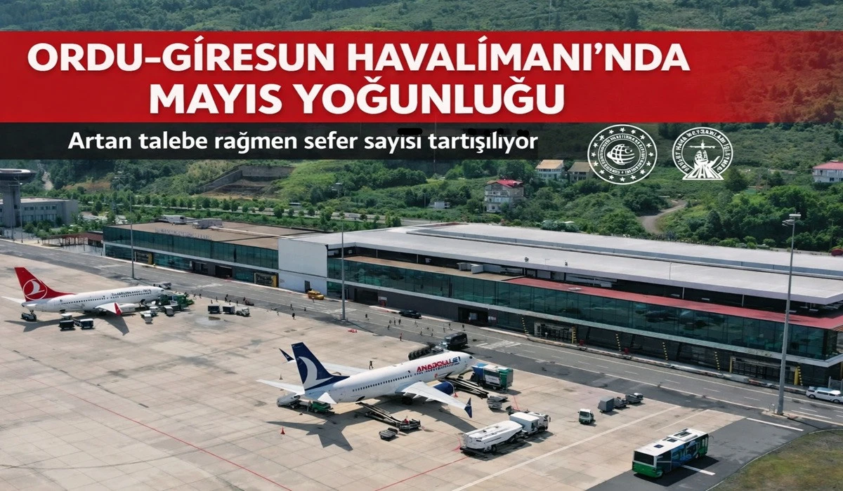 Ordu-Giresun'da Yolcu Sayısı 500 Bine Yaklaştı
