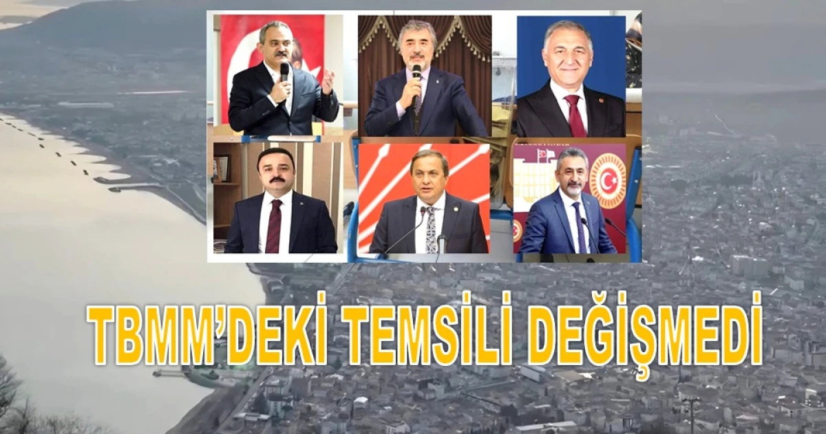 Ordu Meclise Yine 6 Milletvekili G&ouml;nderecek