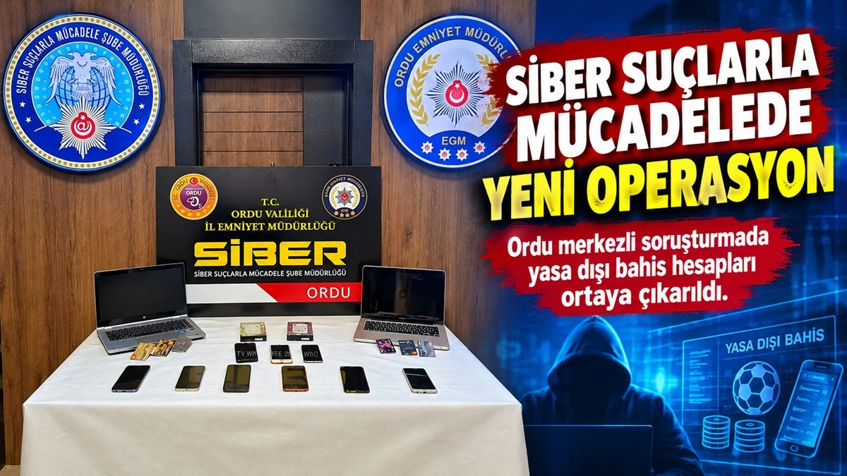 Ordu Merkezli Operasyonda 7 Ş&uuml;pheli Tutuklandı