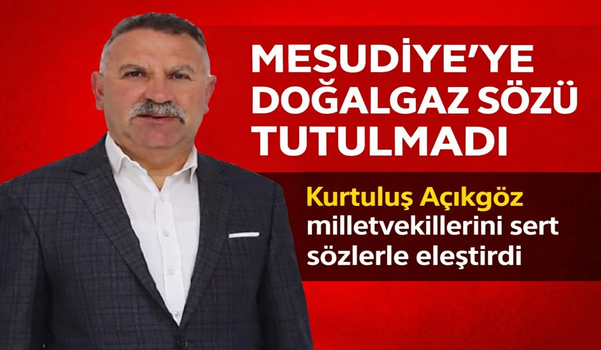 Ordu Milletvekillerine Tepki: Beklenti Boşa &Ccedil;ıktı