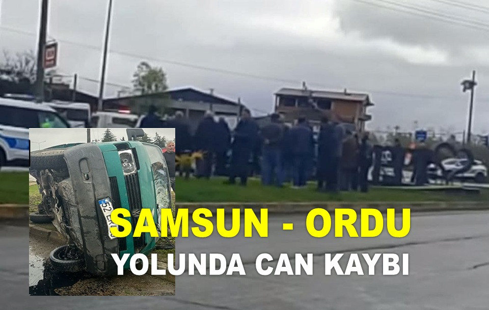 ORDU PLAKALI ARACIN ÇARPTIĞI BİSİKLETLİ HAYATINI KAYBETTİ