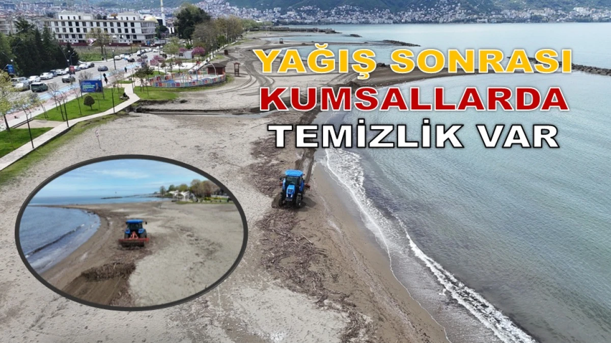 Ordu Sahillerinde B&uuml;y&uuml;k Temizlik Harekatı!