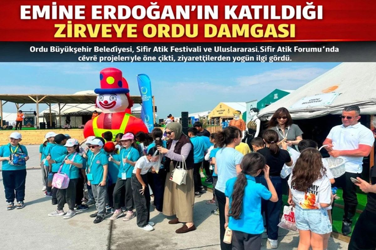 Ordu, Sıfır Atık Festivali’nde Örnek Oldu