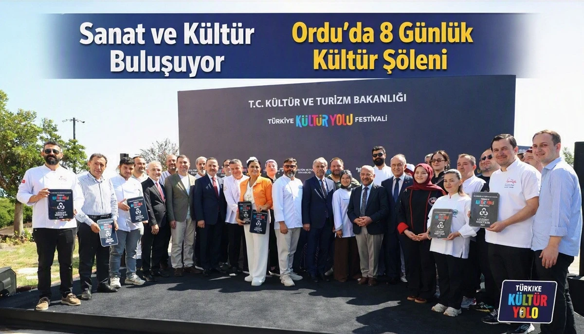 Ordu, T&uuml;rkiye K&uuml;lt&uuml;r Yolu&rsquo;nun 15&rsquo;inci Durağı Oldu