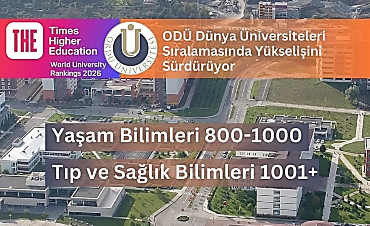 Ordu &Uuml;niversitesi D&uuml;nya Sıralamasında Y&uuml;kselişini S&uuml;rd&uuml;r&uuml;yor