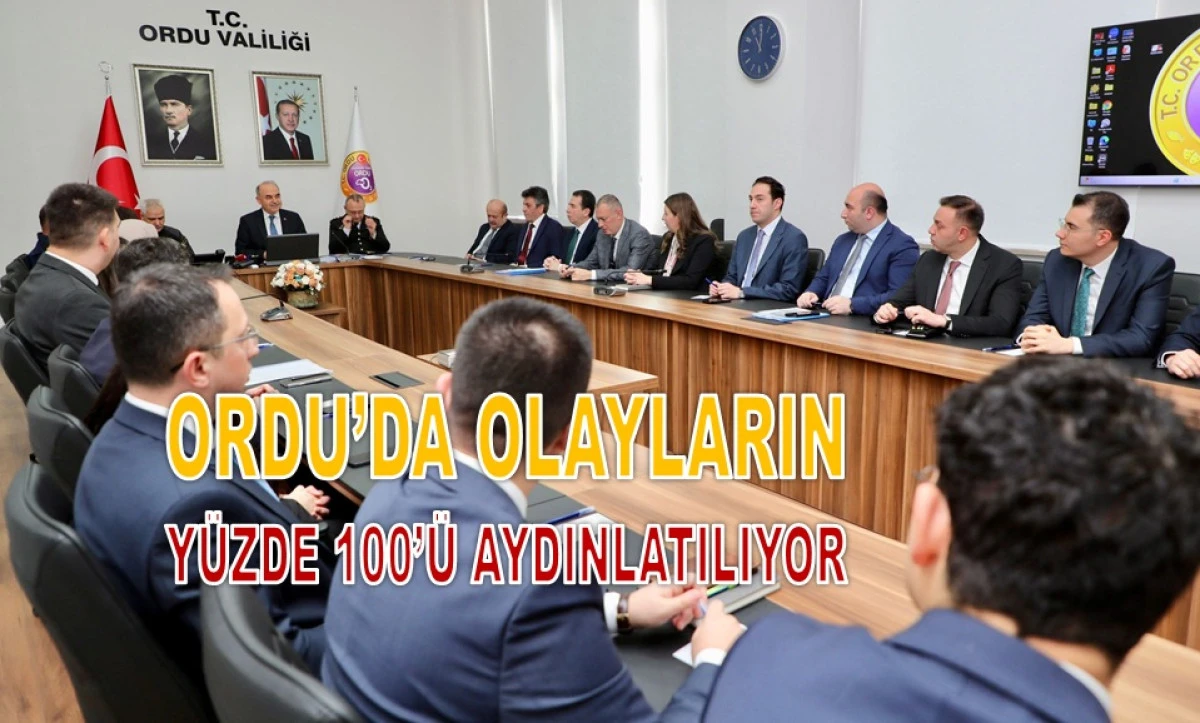 Ordu Valisi Erol, &Ouml;nemli A&ccedil;ıklamalarda Bulundu