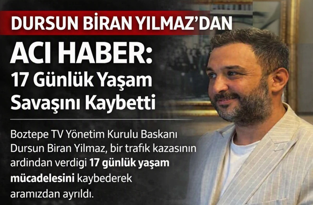 Ordu Yasta: Dursun Biran Yılmaz Hayatını Kaybetti