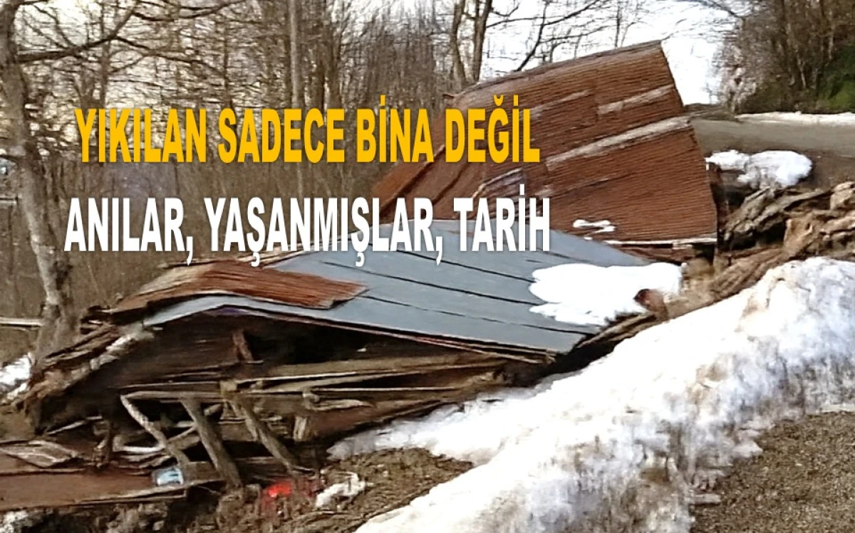 Ordu'da 100 Yıllık Tarihi Han Fırtınaya Yenik D&uuml;şt&uuml;