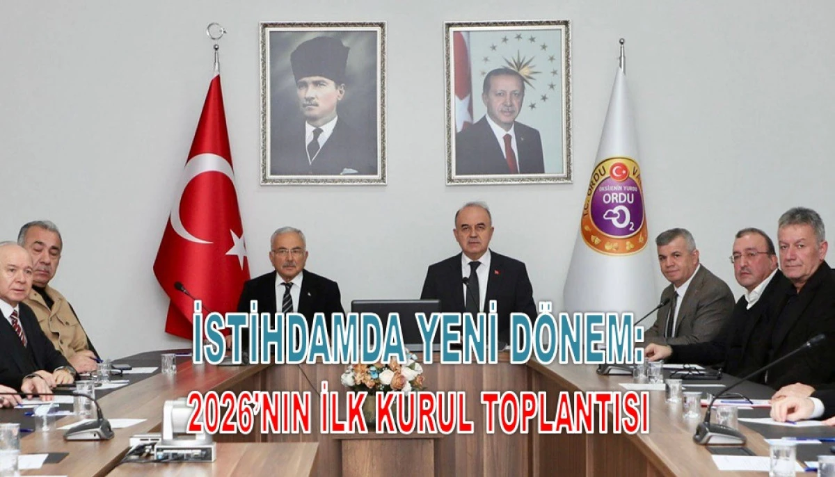 Ordu'da 11 Binden Fazla Kişi İşe Yerleştirildi