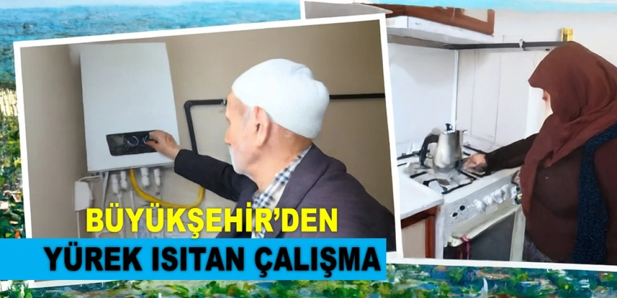 Ordu'da 124 Aileye &Uuml;cretsiz Doğalgaz Bağlandı