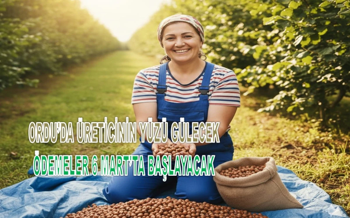 Ordu'da 132 Fındık &Uuml;reticisine 613 Milyon TL Destek!