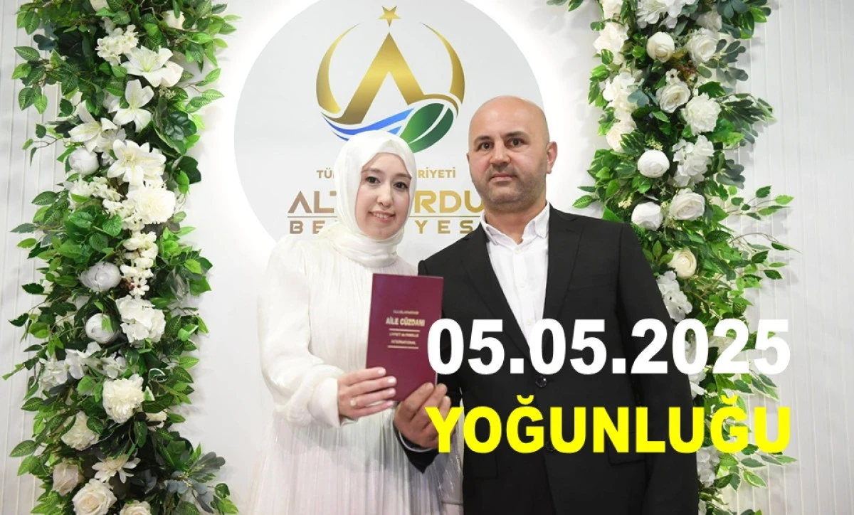 ORDU'DA 17 ÇİFT EVLENMEK İÇİN BUGÜNÜ SEÇTİ