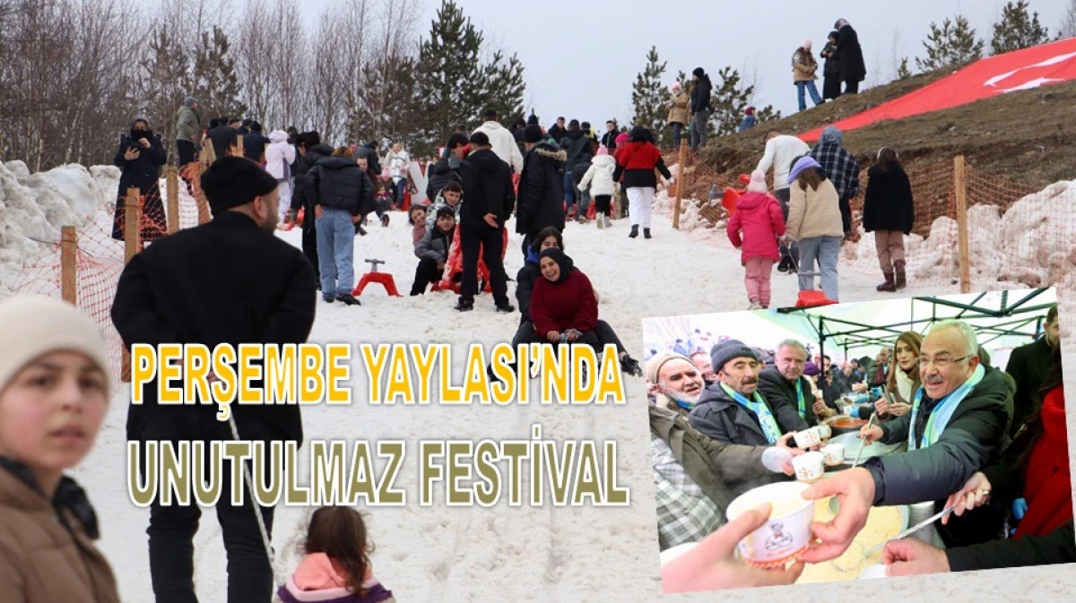 Ordu&rsquo;da 2 Metre Kar Altında Festival Coşkusu