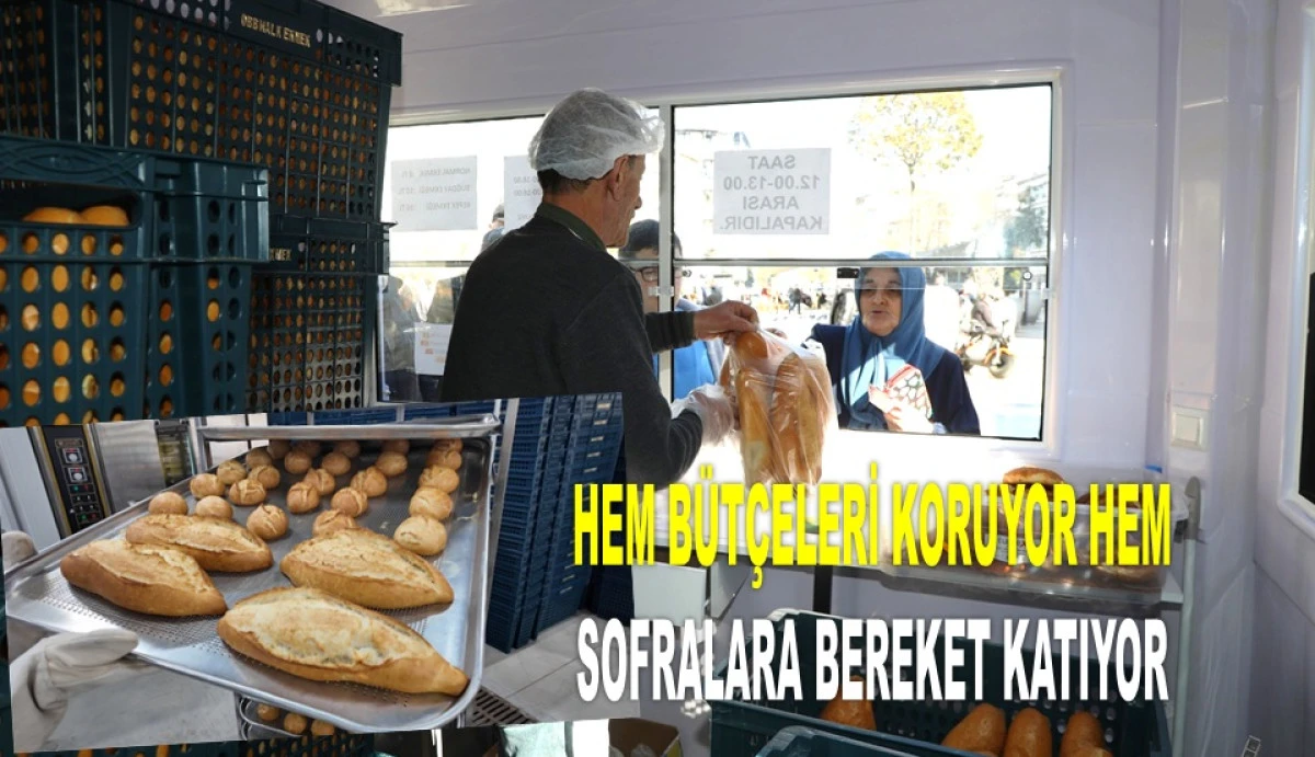 ORDU'DA 3.5 MİLYON EKMEK VATANDAŞLA BULUŞTU