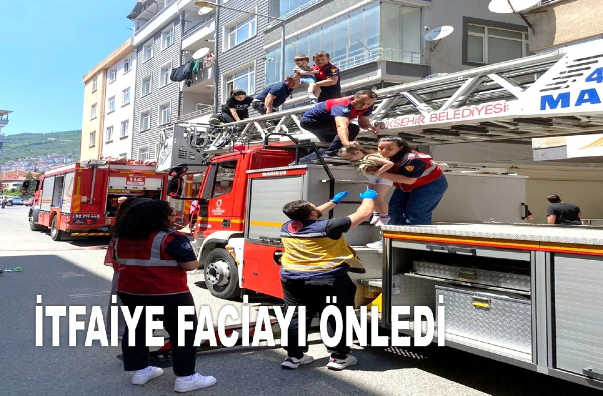 ORDU'DA 3'Ü ÇOCUK 5 KİŞİ SON ANDA KURTARILDI