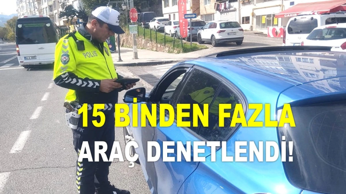 ORDU'DA 47 S&Uuml;R&Uuml;C&Uuml;N&Uuml;N EHLİYETİ GERİ ALINDI