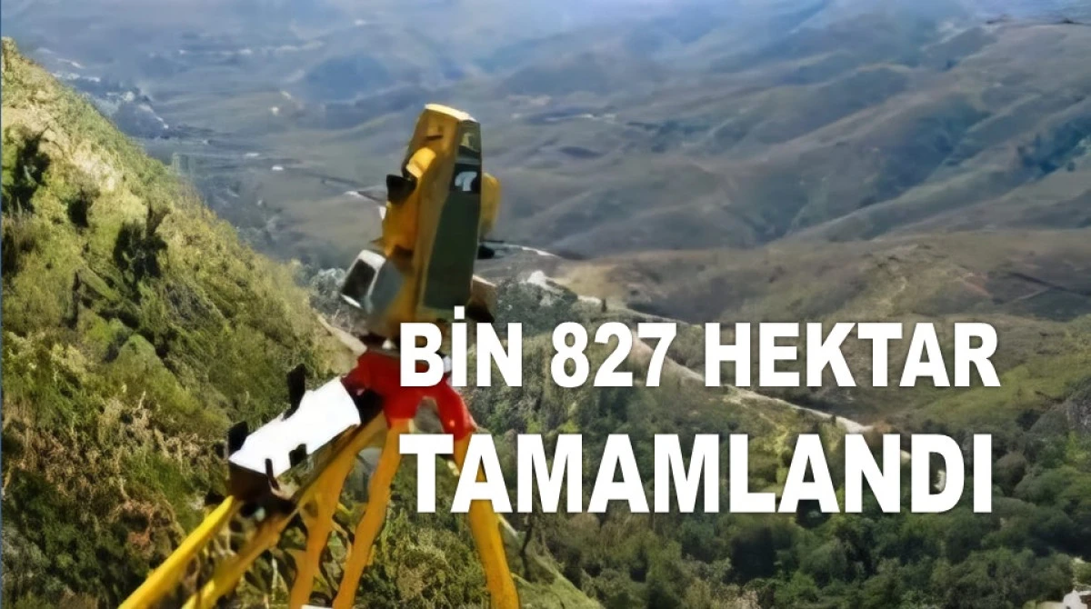 ORDU'DA 6 İLÇEDE 2B ÇALIŞMALARI TAMAMLANDI