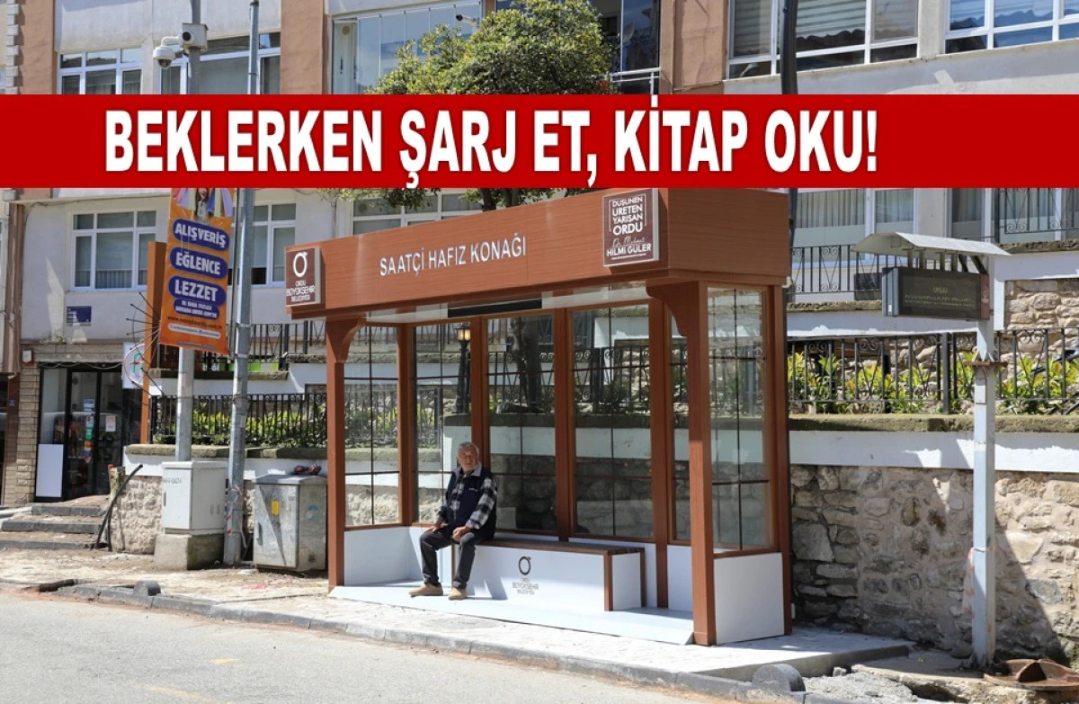 Ordu&rsquo;da Akıllı Durak D&ouml;nemi Başlıyor