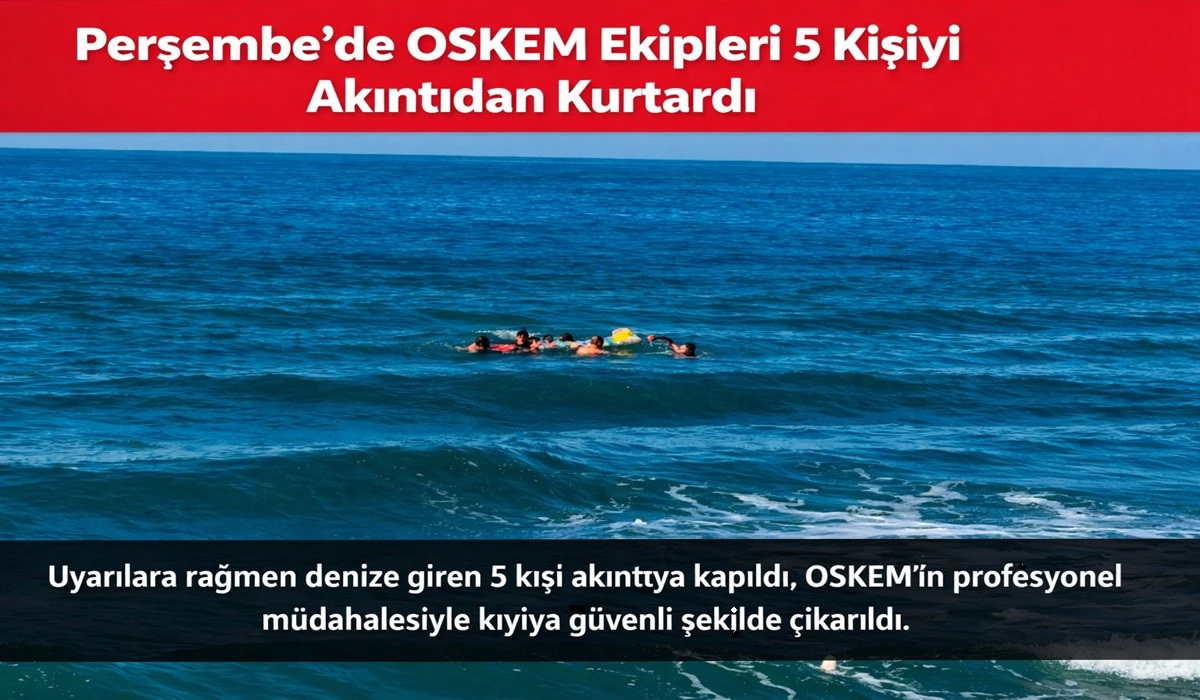 Ordu'da Faciadan D&ouml;n&uuml;ld&uuml;: 5 Kiişi Son Anda Kurtarıldı