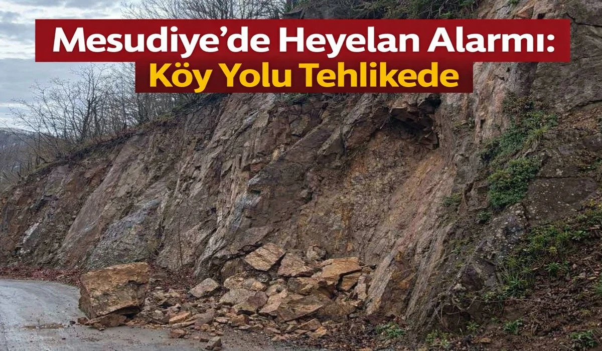 Ordu'da Aşırı Yağışlar Sonrası Heyelanlar Korkutuyor