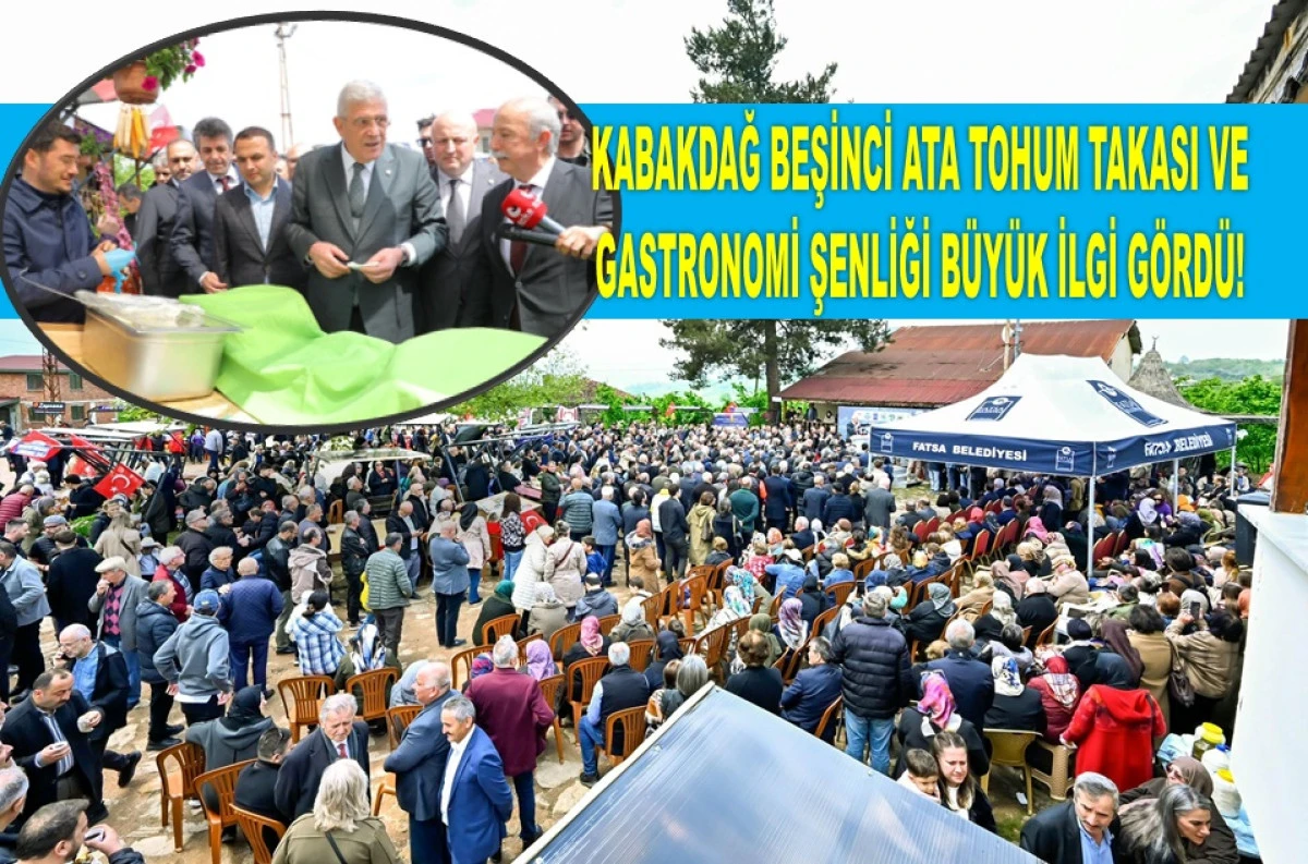 ORDU'DA ATA TOHUMLARIMIZ GELECEĞE TAŞINIYOR