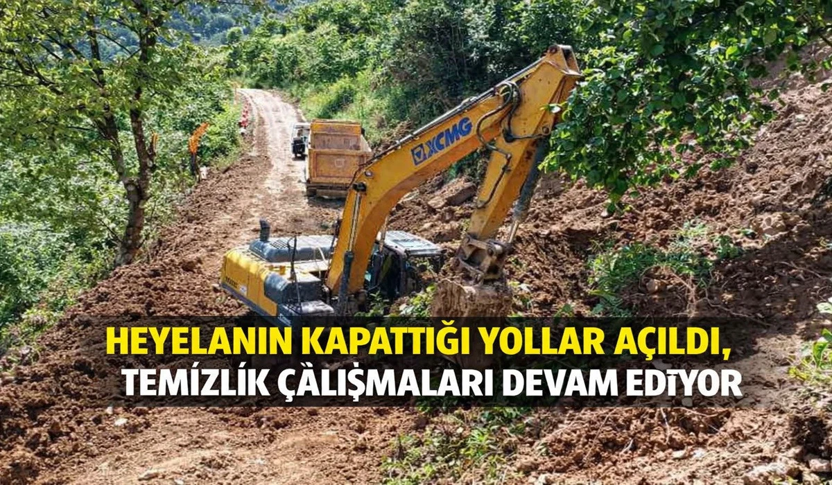 Ordu&rsquo;da Bir G&uuml;nde Tam 236 Heyelan Meydana Geldi