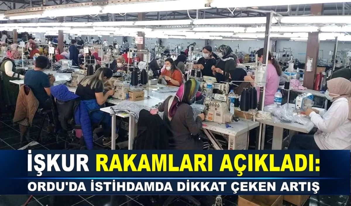 Ordu'da &Ccedil;alışacak 14 Bin Kişi Aranıyor