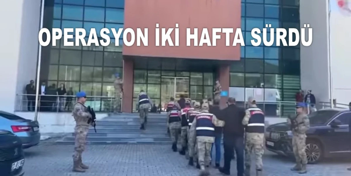 ORDU'DA DA YAPILAN OPERASYONDA 298 KİŞİ YAKALANDI