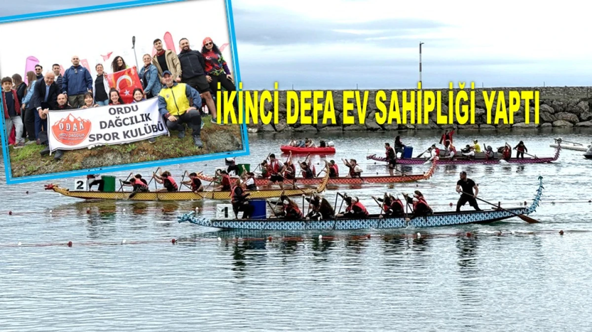ORDU'DA DRAGON YARIŞLARI NEFES KESTİ