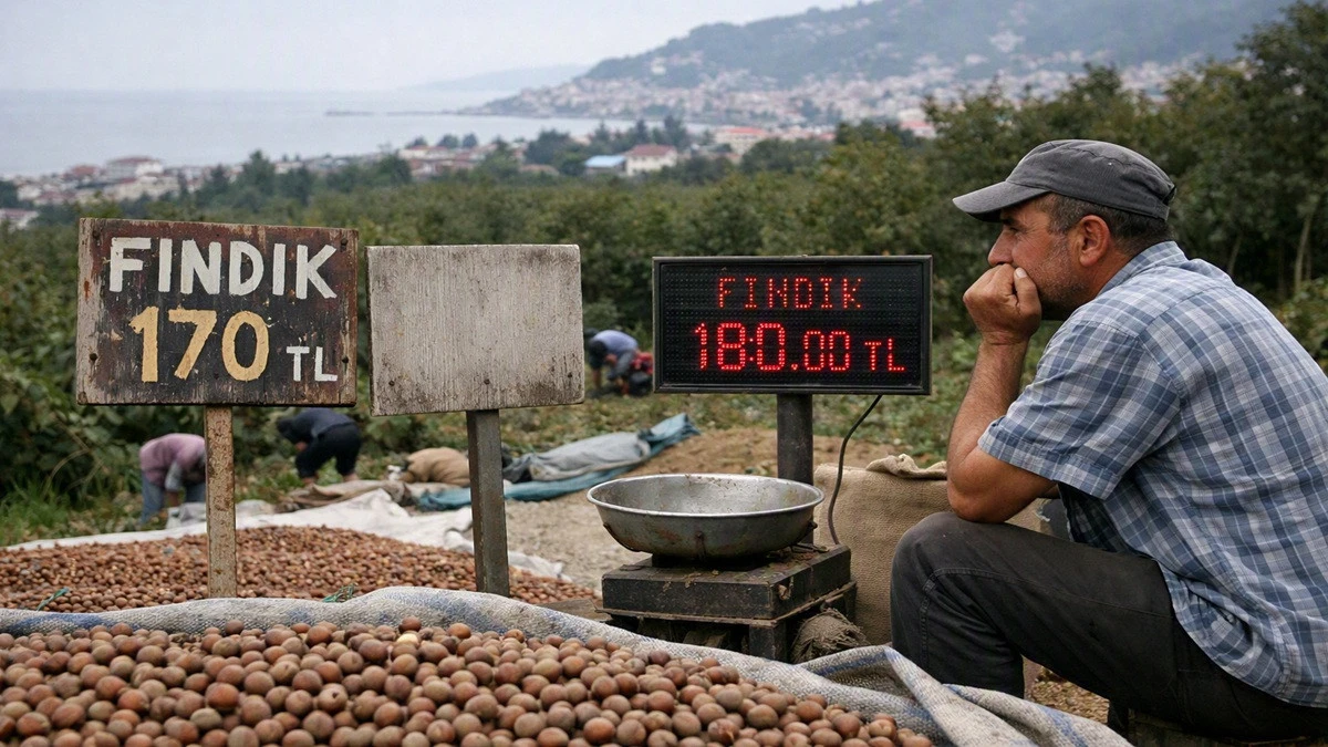 Ordu'da Fındık Fiyatı Kara Kara D&uuml;ş&uuml;nd&uuml;r&uuml;yor