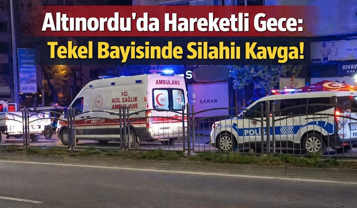 Ordu&rsquo;da Gecenin Sessizliğini Silah Sesleri Bozdu