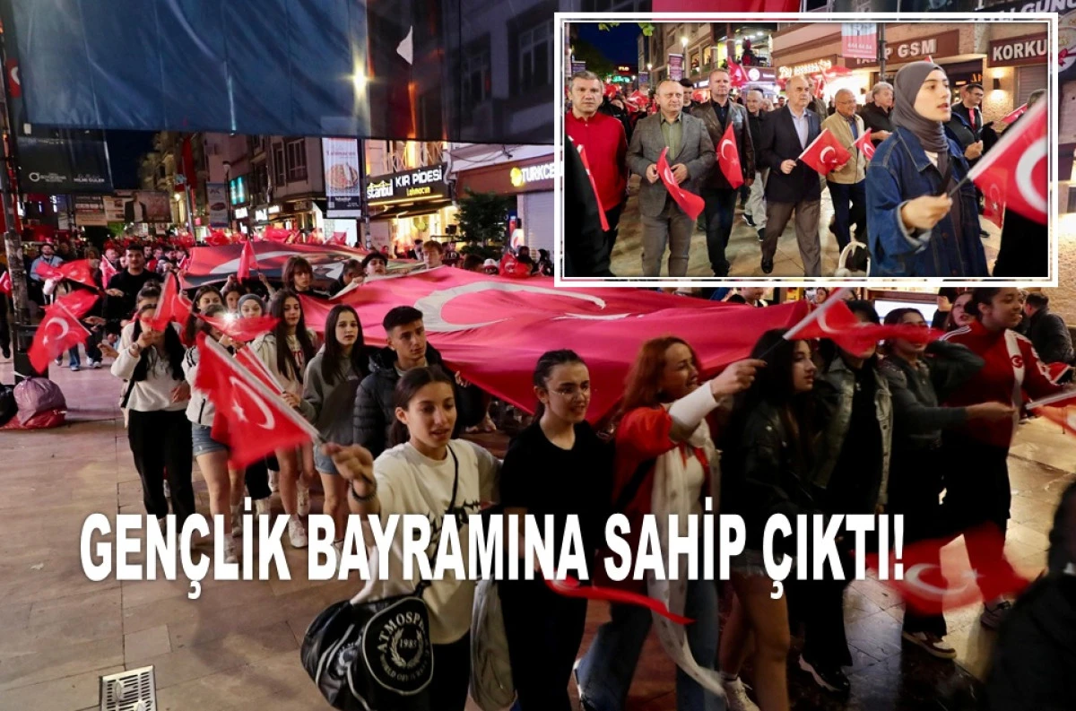ORDU’DA GENÇLİK YÜRÜYÜŞÜ YAPILDI