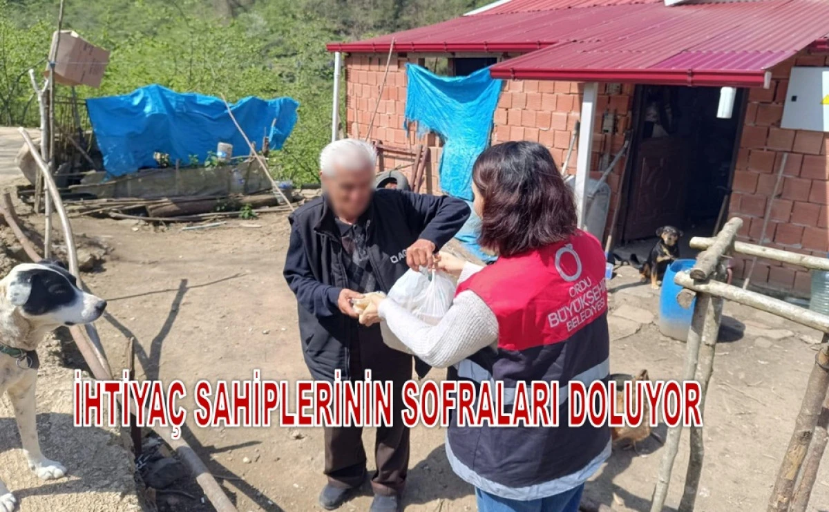 Ordu'da Her G&uuml;n Bin Kişiye Sıcak Yemek İkramı