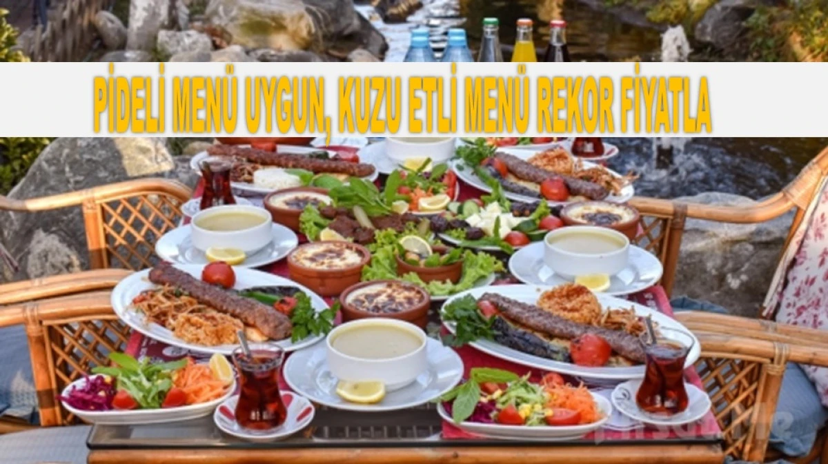 Ordu&rsquo;da İftar Men&uuml;leri 500 TL&rsquo;den 1800 TL&rsquo;ye