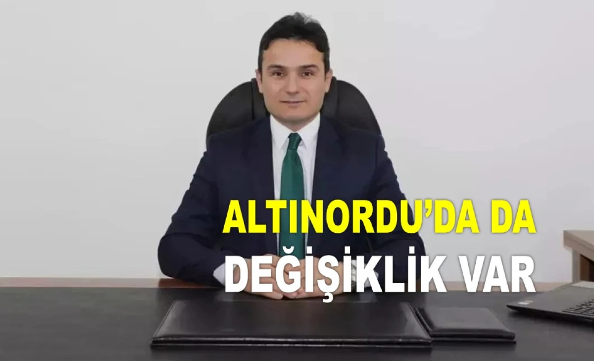 ORDU'DA İLÇE MİLLİ EĞİTİM MÜDÜRLÜKLERİNDE BÜYÜK DEĞİŞİM