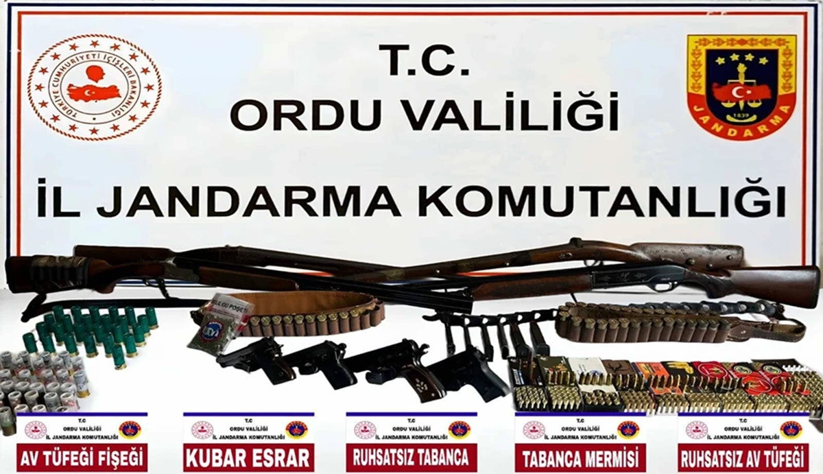 Ordu&rsquo;da Jandarmadan Dev Korgan&rsquo;da Operasyon