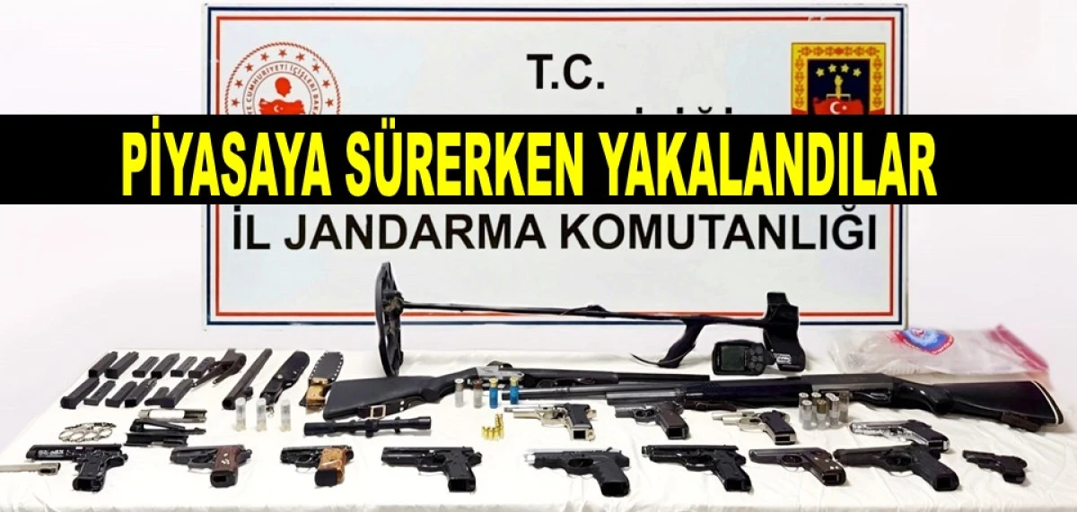 ORDU'DA KAÇAK SİLAH OPERASYONUNDA 3 GÖZALTI