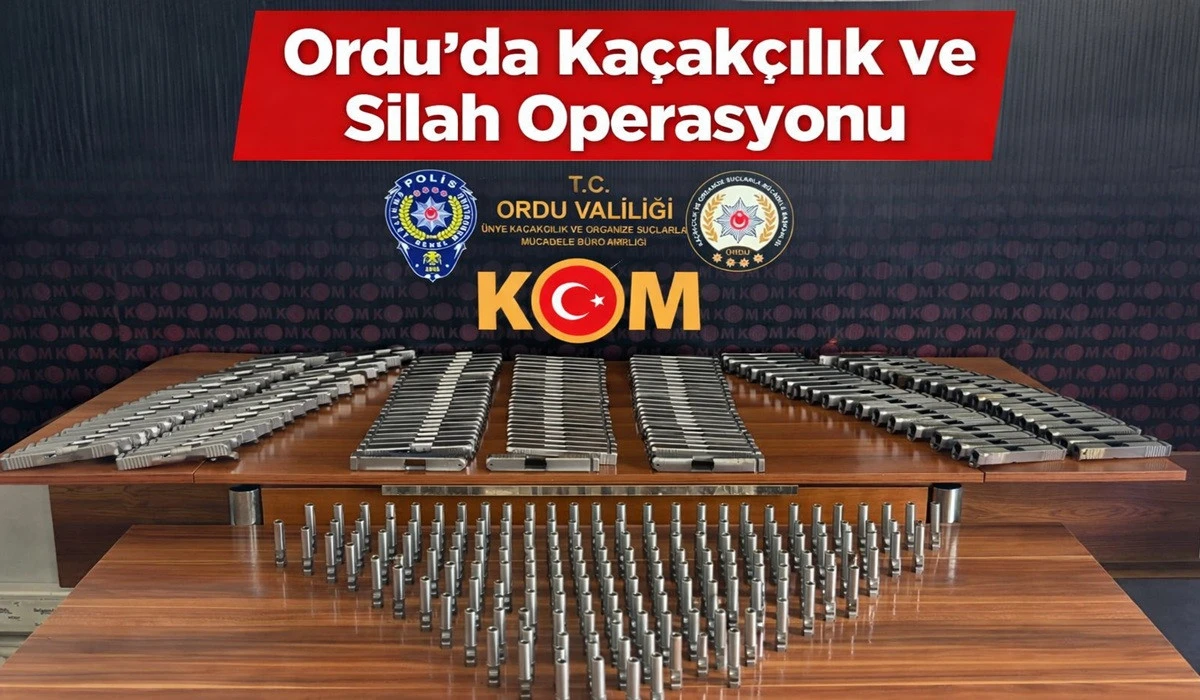 Ordu&rsquo;da Ka&ccedil;ak&ccedil;ılık Zinciri Kırıldı: 1 Tutuklama