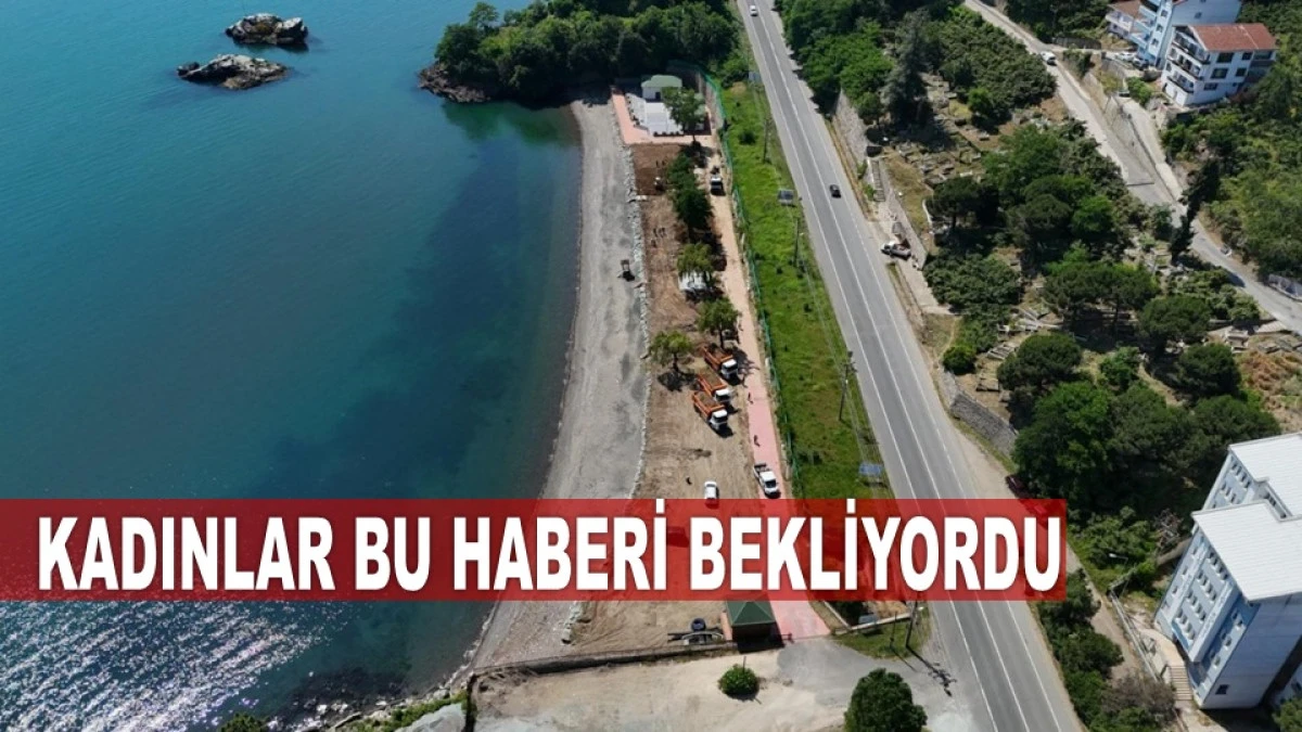 Ordu&rsquo;da Kadınlar Plajı ve Aktaş Plajı Pırıl Pırıl